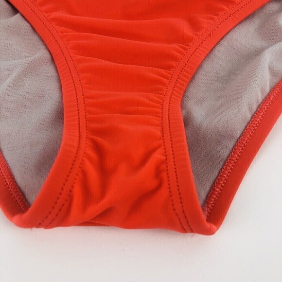 Speedo Womens 660 Hipster Bikini Bottoms UPF 50+ in Hot Coral Large - Picture 5 of 9